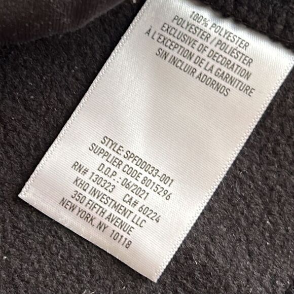 Spyder Men's Boundless 1/4 Zip Pullover Long Sleeve Jacket, Black, Small - Picture 9 of 9